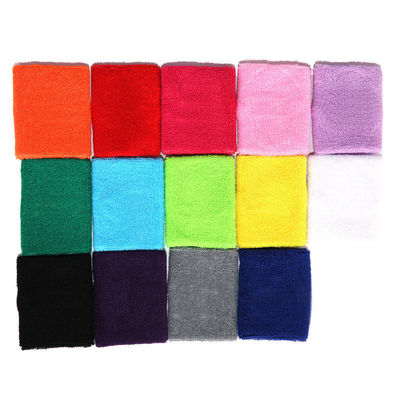 Paiement initial Sport Bracelet en coton Bracelet en poignet Bracelet en sueur Bracelet support pour le tennis