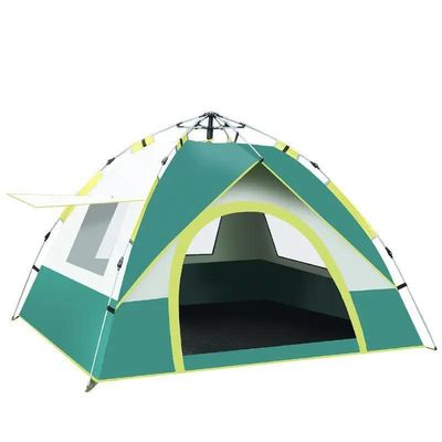 Tentes de toile portables Tentes de glamping extérieures étanches et automatiques à 2 portes