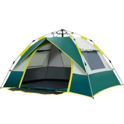 Tentes de toile portables Tentes de glamping extérieures étanches et automatiques à 2 portes
