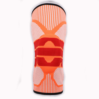 Sport Nylon Silicone Compression de genou support de genou soutien pour la protection du basket