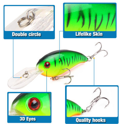 Personnalisation Enfoncement dur Minnow de l'eau salée appâts de pêche appât de pêche
