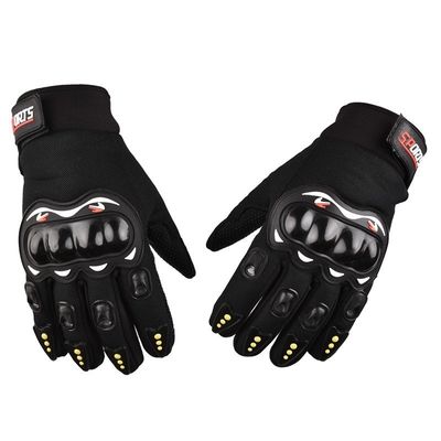 Gants de moto pour adultes en plein air Gants tactiques en cuir antidérapant sur mesure