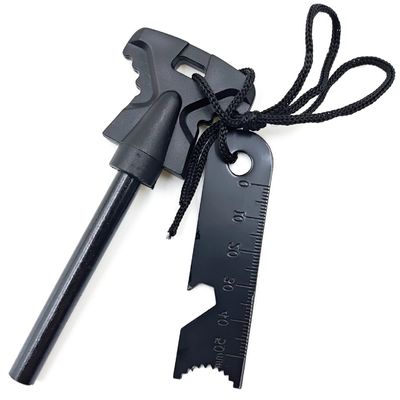 8mm Camping Fire Starter Flint Ferrocerium Rod pour la collection de matériel de survie en plein air