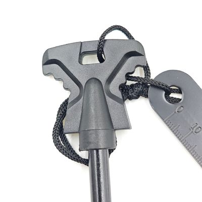 8mm Camping Fire Starter Flint Ferrocerium Rod pour la collection de matériel de survie en plein air