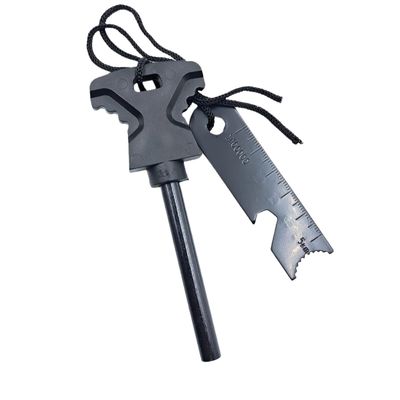 8mm Camping Fire Starter Flint Ferrocerium Rod pour la collection de matériel de survie en plein air