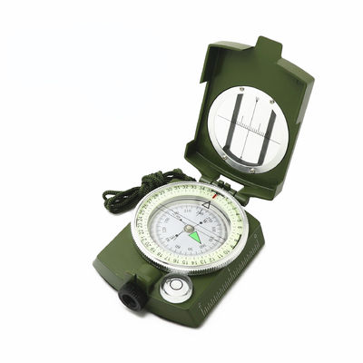 Compas de navigation métallique imperméable à l'eau pour la survie et la tactique