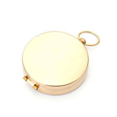 Compas en laiton DFG298 imperméable à l'eau Compas antique multifonctionnel pour extérieur