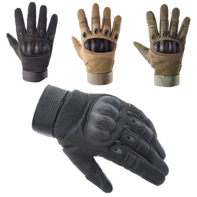 Écran tactile en nylon tactique à doigt complet gant de course de moto