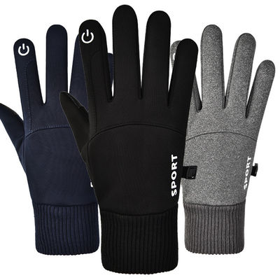 Écran tactile antidérapant, étanche au vent, sport, vélo, vélo de travail, gant sur mesure