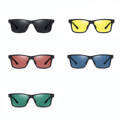 UV400 Lentilles Lunettes de soleil de couleur claire pour les sports de plein air Hommes Femmes Mode Lunettes de vélo