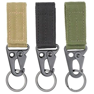 7.00cm * 3.00cm * 1.00cm Chaîne de clés en nylon personnalisée