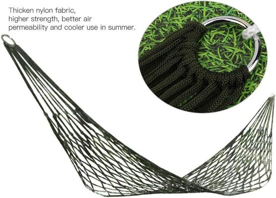 Hammock suspendu à la corde en nylon étanche pour les amateurs de camping et de randonnée