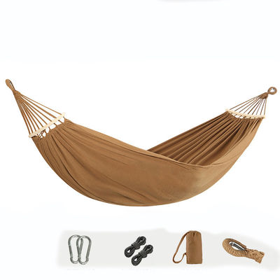 Hammock en coton portable extérieur de 200x80 cm pour le camping et les voyages Politique de retour de 30 jours
