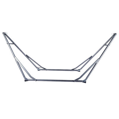 Meubles d'extérieur hamac double pliable avec support hamac en coton réglable et portable