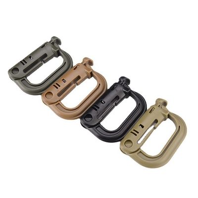 En extérieur, en plastique, montée tactique EDC, boucle de carabine pour sac à dos, multifonctionnelle
