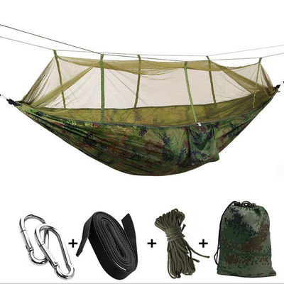 Portable en plein air Plétable Parachute Nylon Camping Hammock Balancer sur demande personnalisée