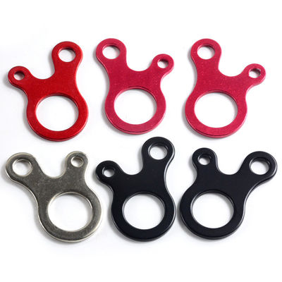 3 trous en acier inoxydable noeud rapide tente corde à vent boucle de serrage crochet de serrage pour camping