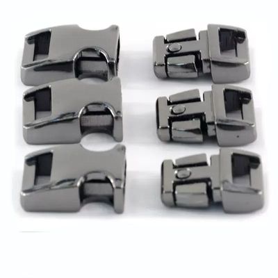 Demande personnalisée 10 mm Paracord Bracelet Buckle en alliage de zinc avec 0,018 kg de poids brut
