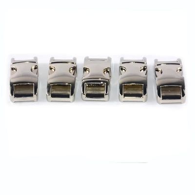 Demande personnalisée 10 mm Paracord Bracelet Buckle en alliage de zinc avec 0,018 kg de poids brut
