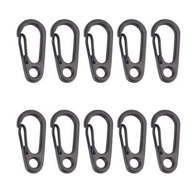 Mini aluminium EDC Carabiner clip porte-clés porte-clés bague à crochets paquetage poids brut 0,050kg