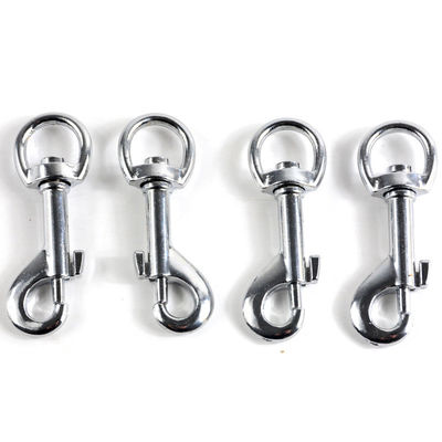 6.00cm * 4.00cm * 1.00cm Taille de l'emballage Zinc alliage 25mm Oeil pivotant Snap Crochet pour crochet pour chien